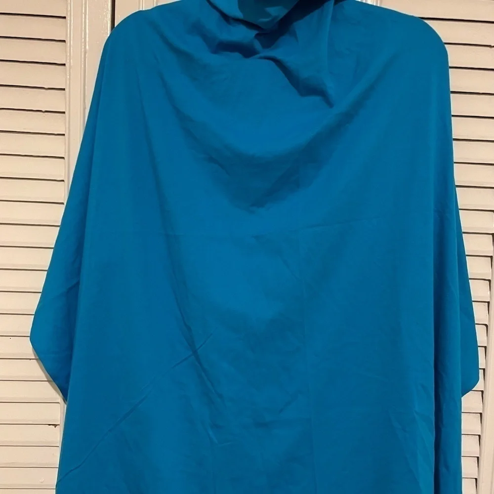 Skims Sorang turquoise cover up